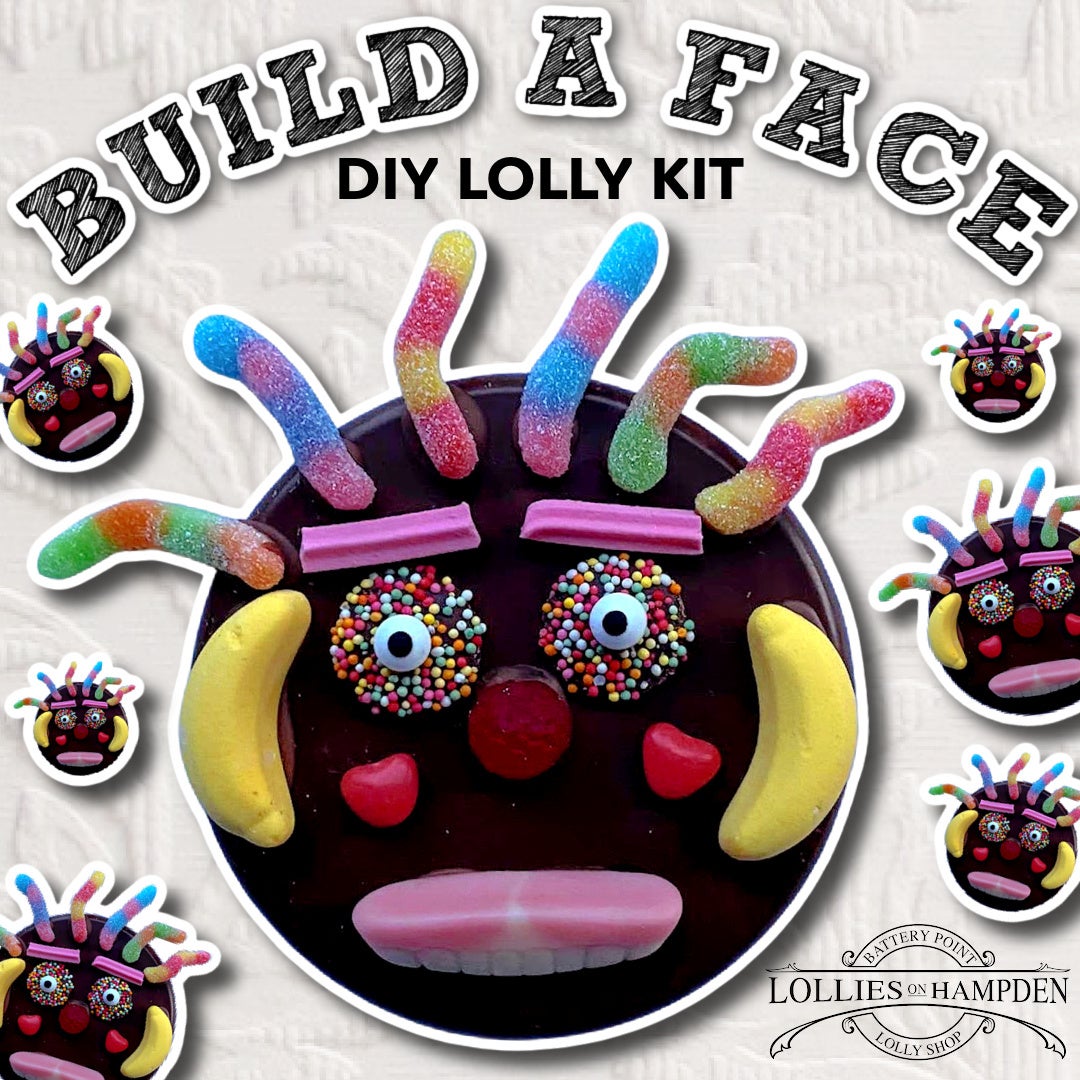 Build a Face DIY Lolly Kit Lollies on Hampden
